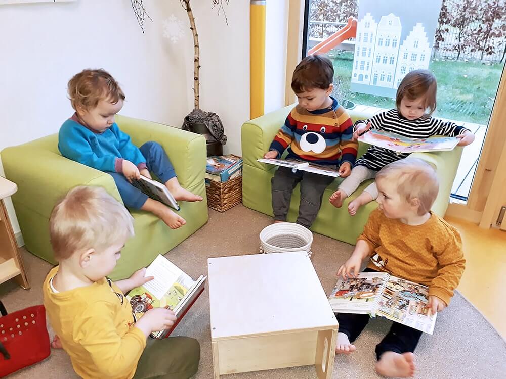 Kita Bunte Stifte: Neue Kinderbücher dank eines Gutscheins von Peplau